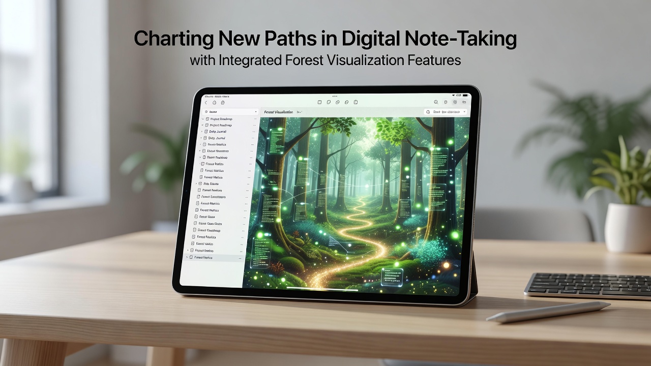 Charting New Paths in Digital Note-Taking with Integrated Forest Visualization Features